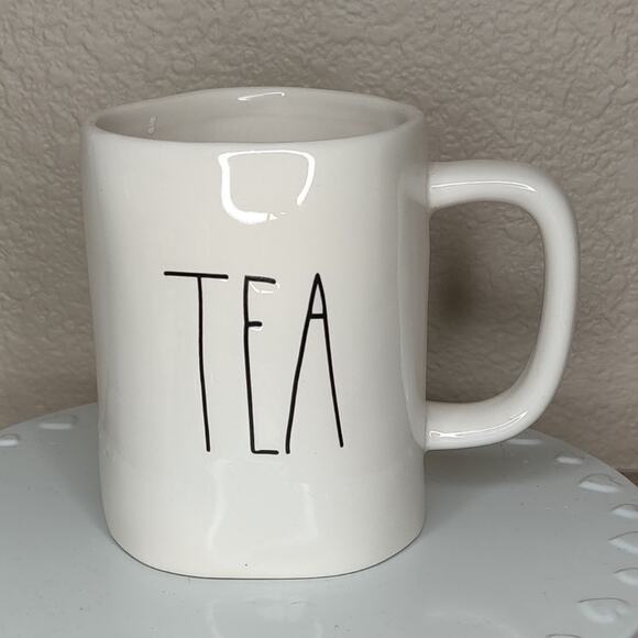 Rae Dunn White Tea Farmhouse Mug - Picture 4 of 4